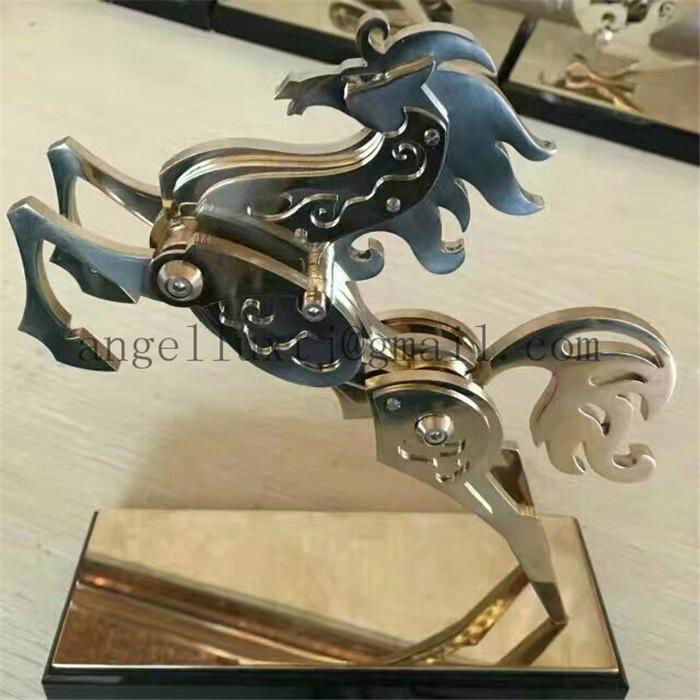 Supply stainless steel artwork customized crafts metal Sculpture  2