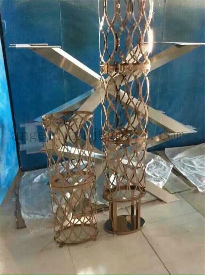 Supply stainless steel artwork customized crafts metal Sculpture  4