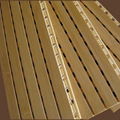 sound barrier wall bamboo grooved
