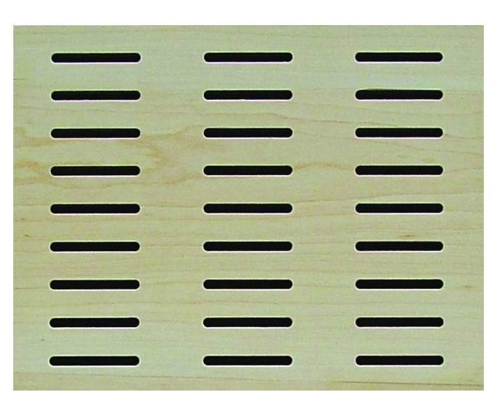 hot sale fire safety board u-style wooden acoustic panel