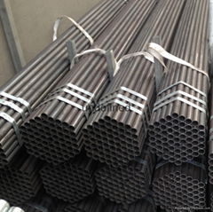 BS1139 EN39 JIS3444 galvanized and black steel scaffolding