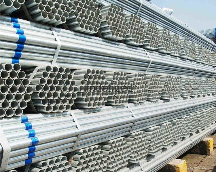 made in China market galvanized steel pipe gi pipe for greenhouse frame 2