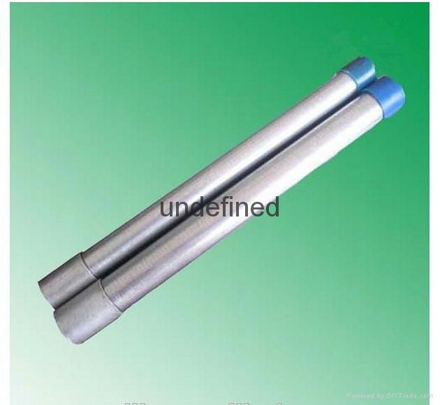 BS4568 class 4 and class 3 hot dipped galvanized rigid steel conduit pipe