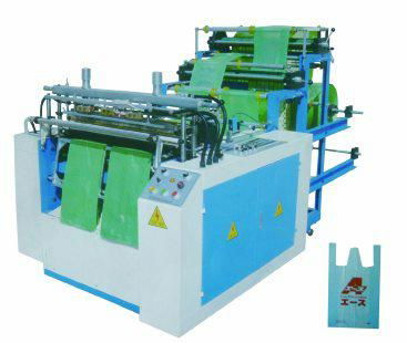 Computer Heatsealing  Heatcutting Bag making Machine (Double Lines)