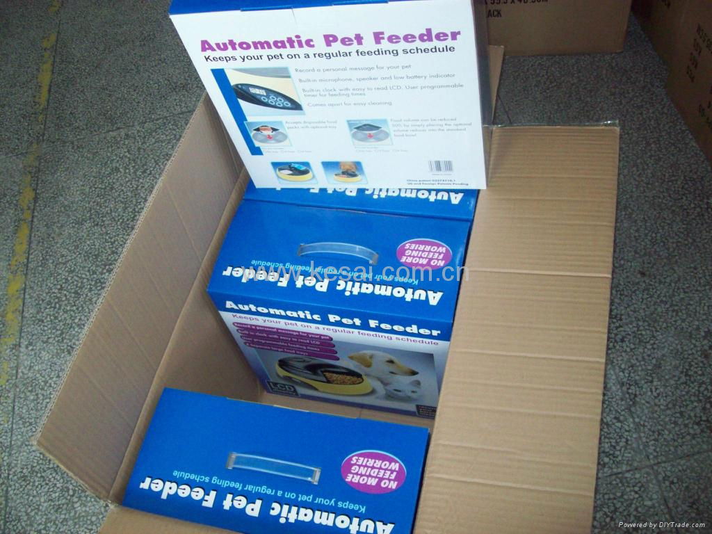 Automatic Pet Feeder 4 meals pet feeder 4