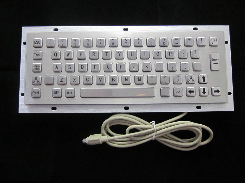 kiosk Industrial keyboard with high quality stainless steel  2