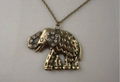 Necklace with Alloy elephant shape pendant 4