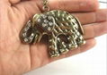 Necklace with Alloy elephant shape pendant 3