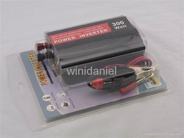 dc12V to ac220V modified sine wave standalone 300W solar power inverter 4