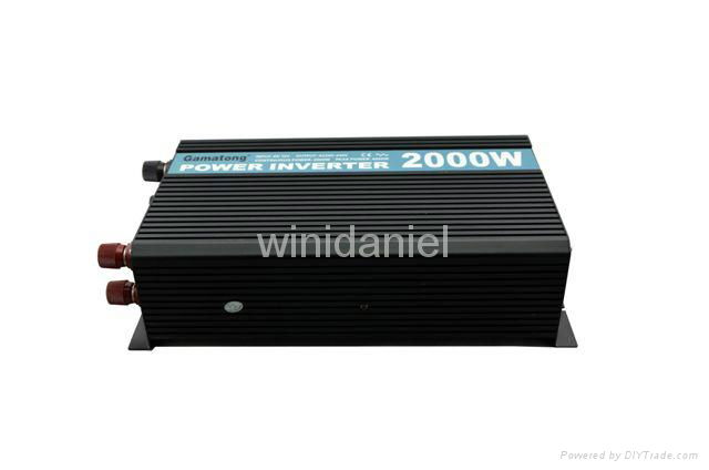 multifuctional high efficiency 2000W dc 12v ac 220v big power inverter 2