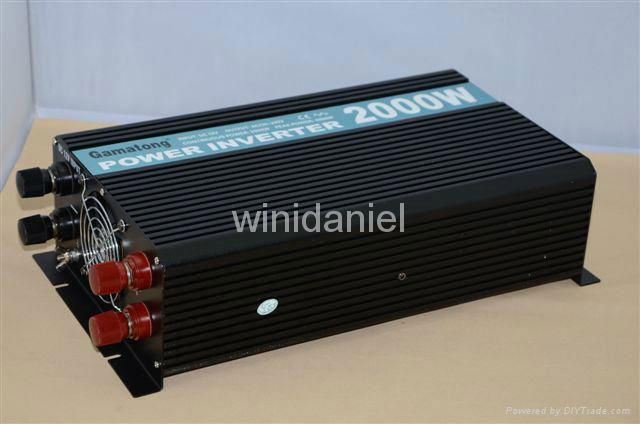 multifuctional high efficiency 2000W dc 12v ac 220v big power inverter 3