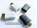 Gold Plated HDMI Male (Type A) to HDMI mini Female (Type C) M/F Adapter 3