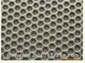 Sintered mesh with perforated metal