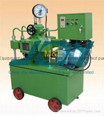 Automatic electric pressure test pump