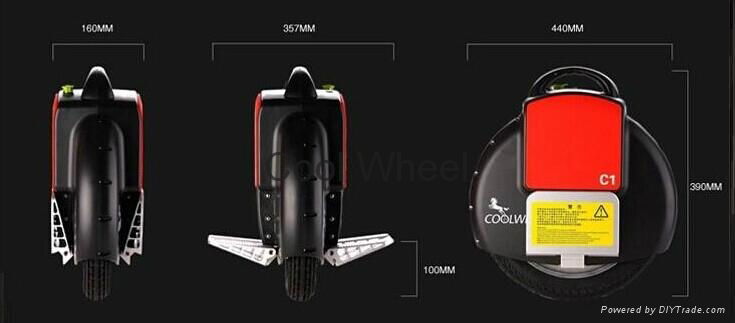 High tech self balancing electric unicycle 2