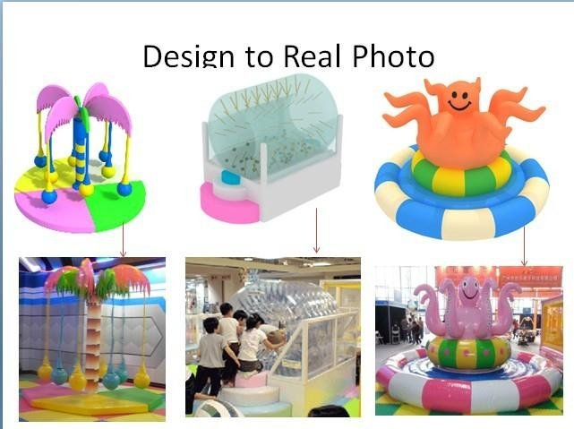 2013 new design kids funny indoor playground soft playground naughty castle 3