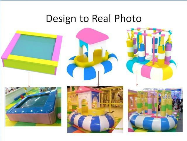 2013 new design kids funny indoor playground soft playground naughty castle 4