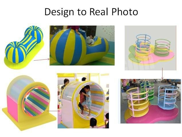 2013 new design kids funny indoor playground soft playground naughty castle 5