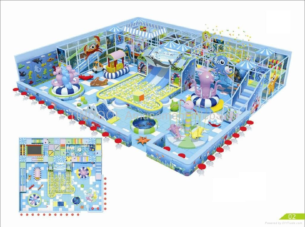 Soft Indoor Play Center for Children