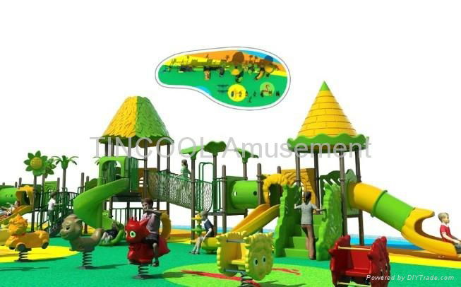 Amusement playground outdoor play center for children