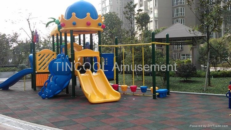 Amusement playground outdoor play center for children 4
