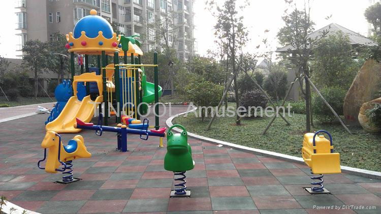 Amusement playground outdoor play center for children 5
