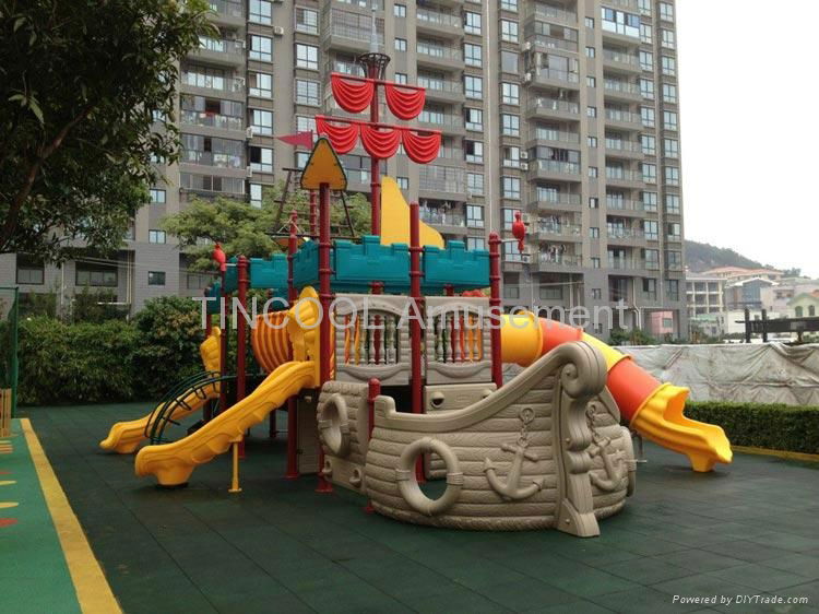 Outoor Playground Pivate Ship for children 2