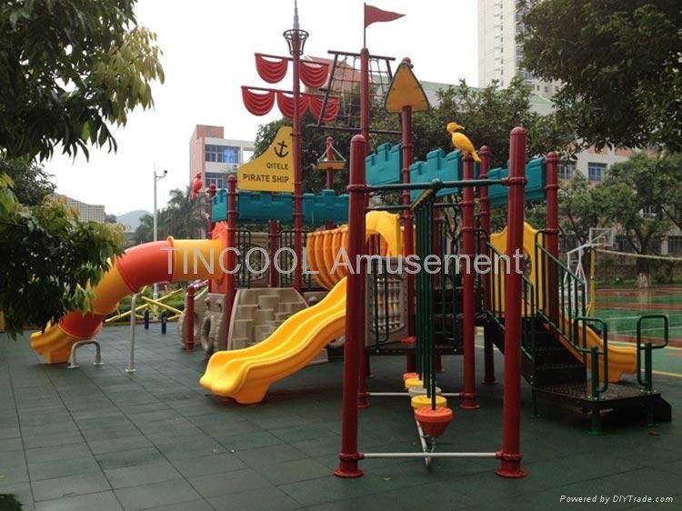 Outoor Playground Pivate Ship for children 4