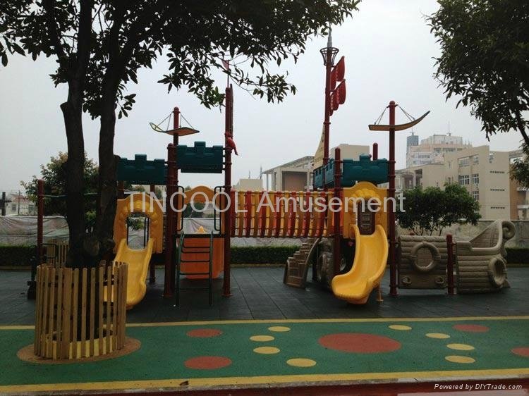 Outoor Playground Pivate Ship for children 5