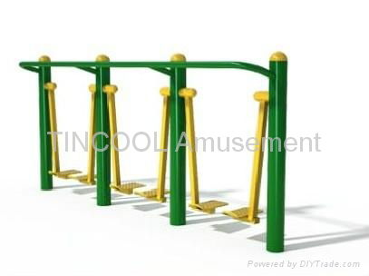 Outdoor Fitness Single Air Walker Three Persion