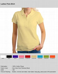 Ladies Polo T-shirts 