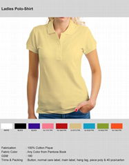 Ladies Polo T-shirts