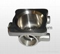 Supply stainless steel CNC /CMC 5axis machine part in China factory 5