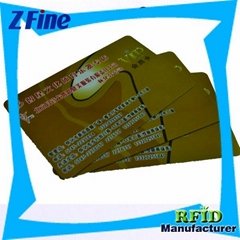 UHF card with disc inlay quality 
