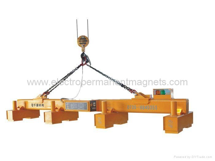 Electro Permanent Lifting Magnet for Steel Plate Handling