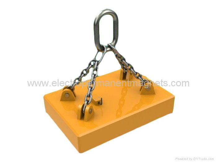 Electro Permanent Lifting Magnet for Steel Billet Handling