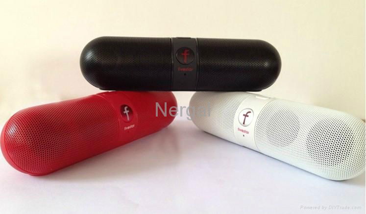 wireless bluetooth speaker pill with nfc 