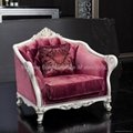 High quality Classical style wood carving sofa
