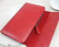 patent leather  portfolio/folder