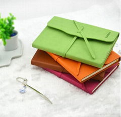 pu notebook with binding 