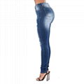 Lady's fashion skinny fit jeans 3