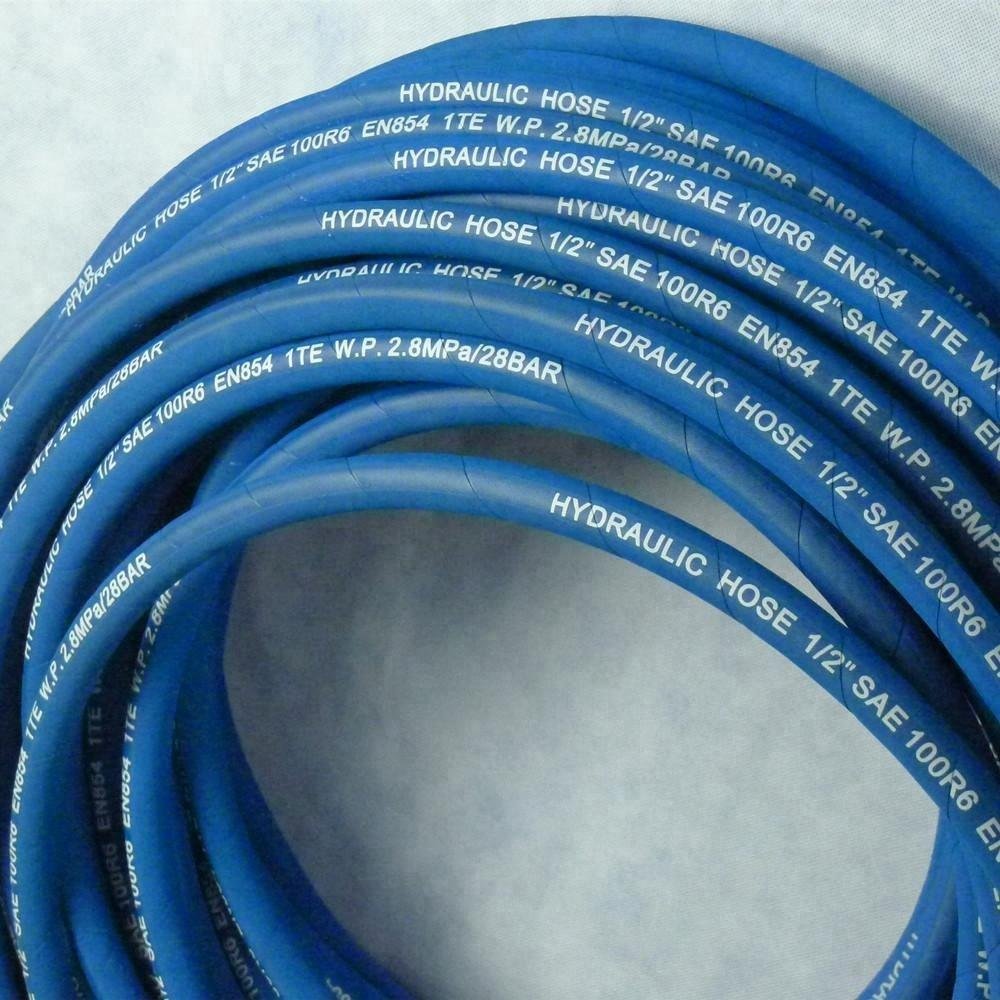 纖維增強橡膠軟管SAE100R3 R6編線膠管 2