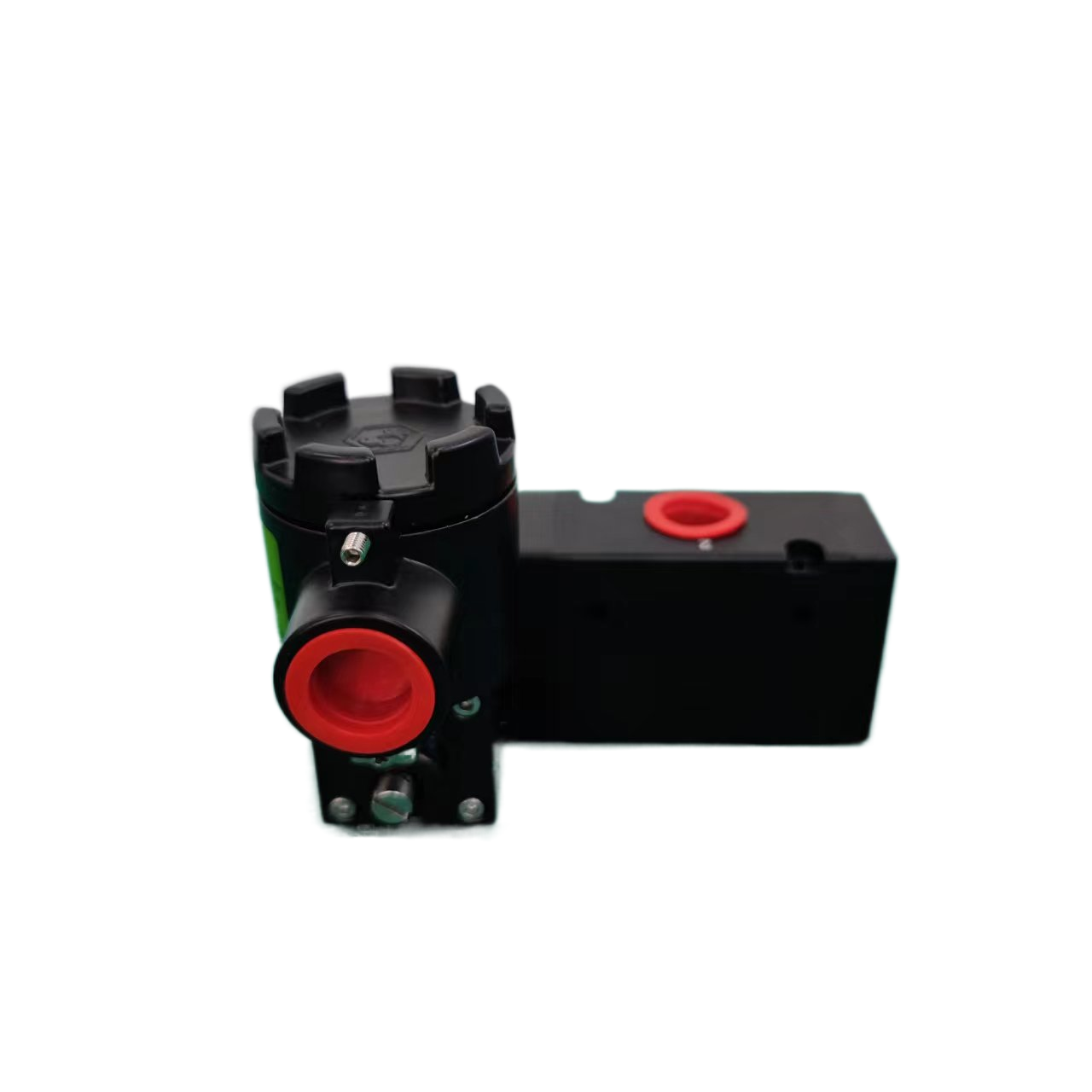 LSW0410P1F5管接式二位三通G1/2接口隔爆电磁阀 2