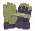 Pig Grain Leather Gloves