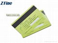 magnetic stripe card