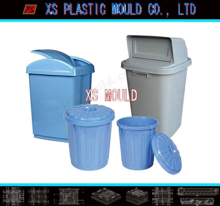 Trash can mould 4