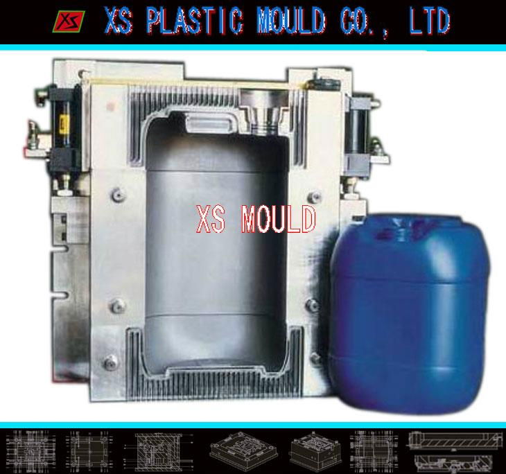 Plastic blow mould 5