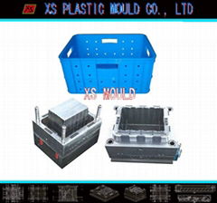 Plastic milk crate mould