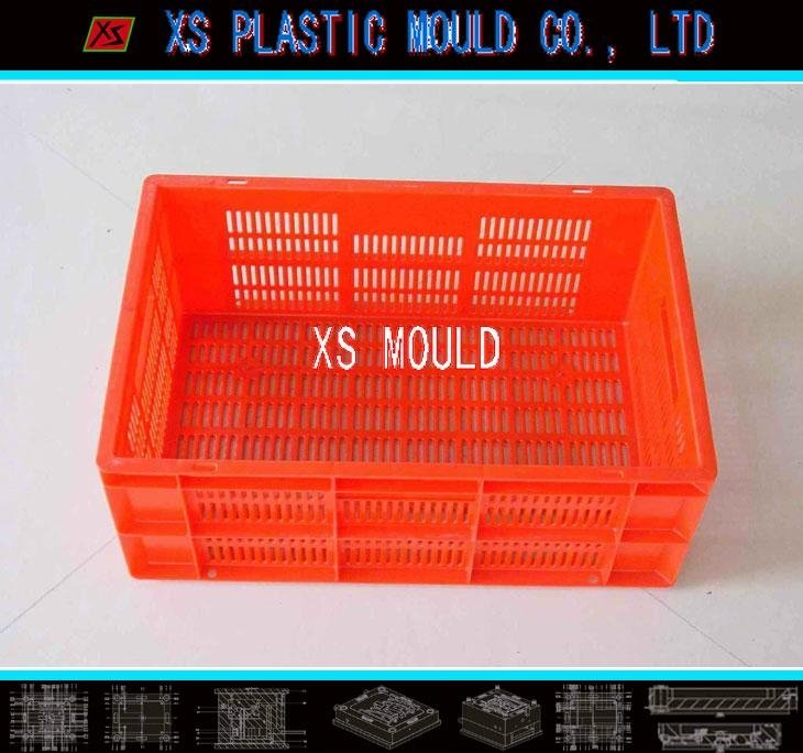 Plastic milk crate mould 3