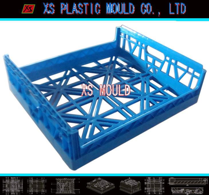 Plastic milk crate mould 5